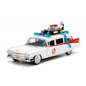 1959 Ghostbusters Ecto-1 Cadillac 1:24 Die-cast Model Car – Jada Toys
