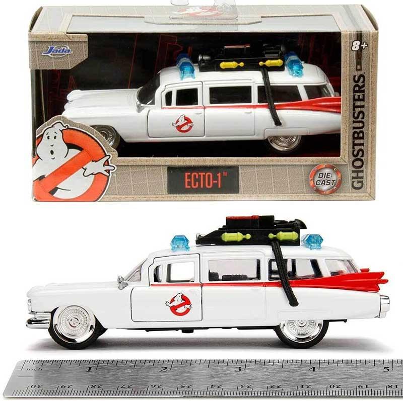 1959 Ghostbusters Ecto-1 Cadillac 1:32 Die-cast Model Car – Jada Toys