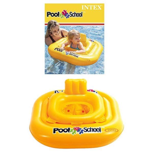 Intex Βρεφικό Σωσίβιο Swimtrainer με Μήκος 79εκ. για 1-2 Ετών Κίτρινο