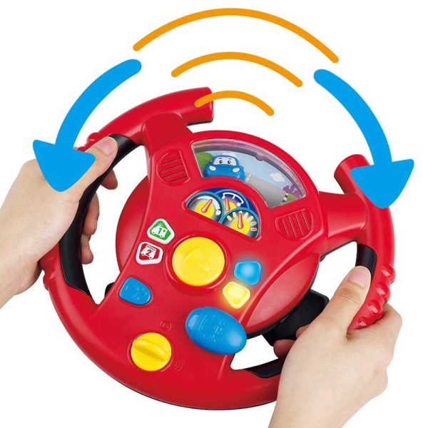 Playgo Musical Steering Wheel - Μουσική Τιμονιέρα για 24+ μηνών