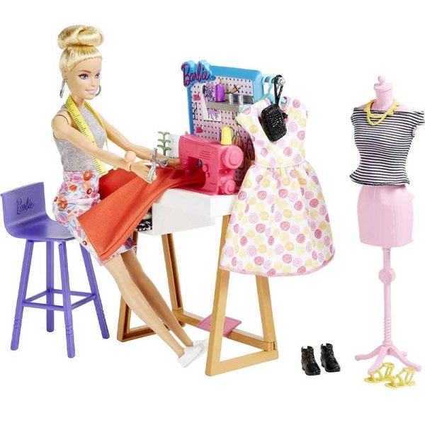 Barbie Fashion Designer & Studio with 25+ Design & Fashion Accessories #HDY90 - Κούκλα και Αξεσουάρ