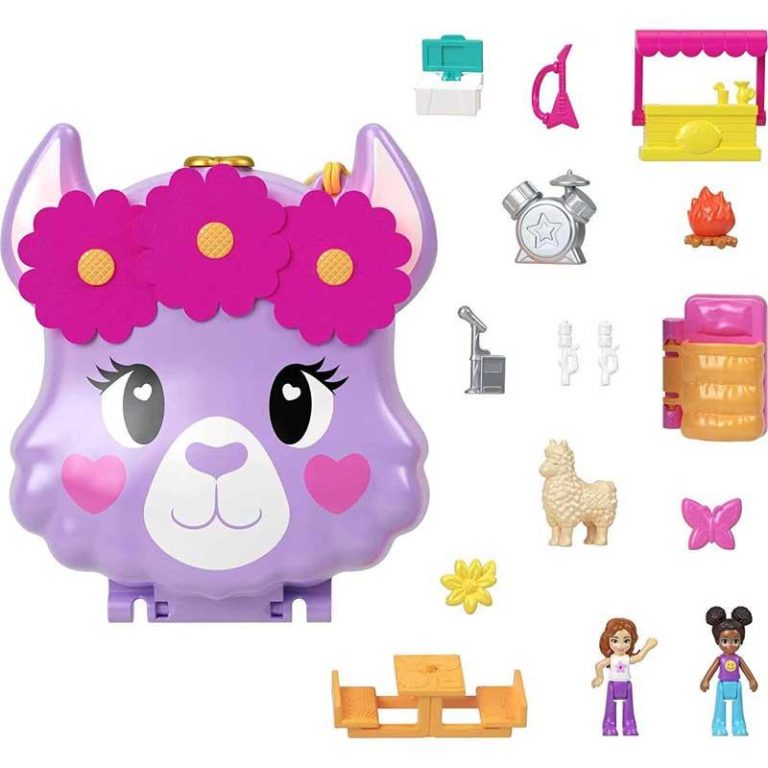 Polly Pocket Camp Adventure Llama