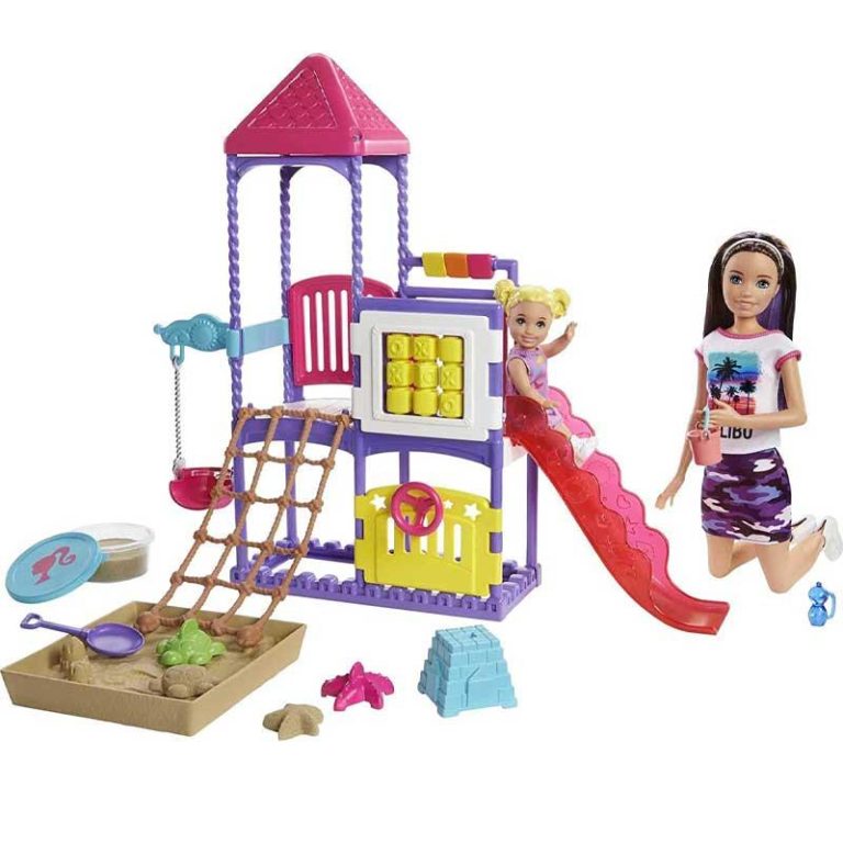 Barbie Skipper Babysitter & Playground - Σετ με Κούκλες και Παιδική Χαρά #GHV89
