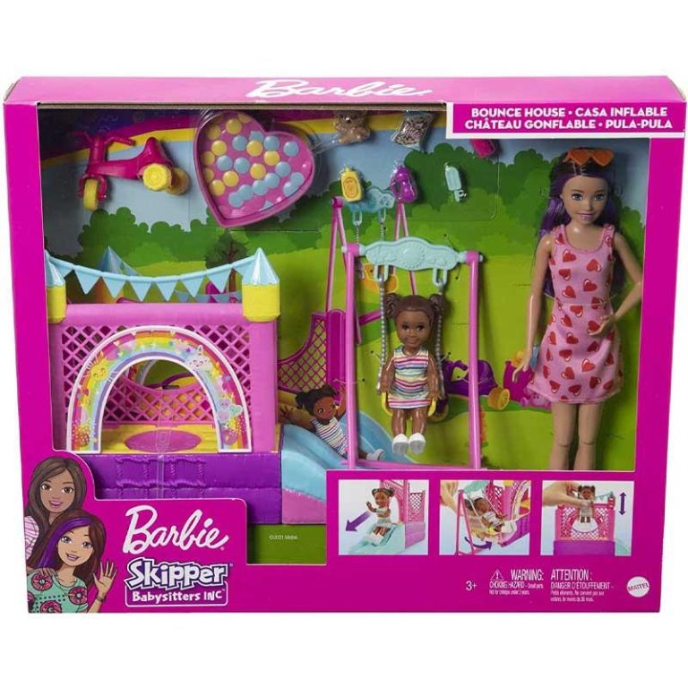 Barbie Skipper Babysitter & Playground - Σετ με Κούκλες και Παιδική Χαρά #HHB67