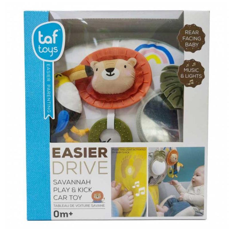 Taf Toys Savannah Play & Kick Fun Car Toy - Βρεφικό Παιχνίδι για το Αυτοκίνητο