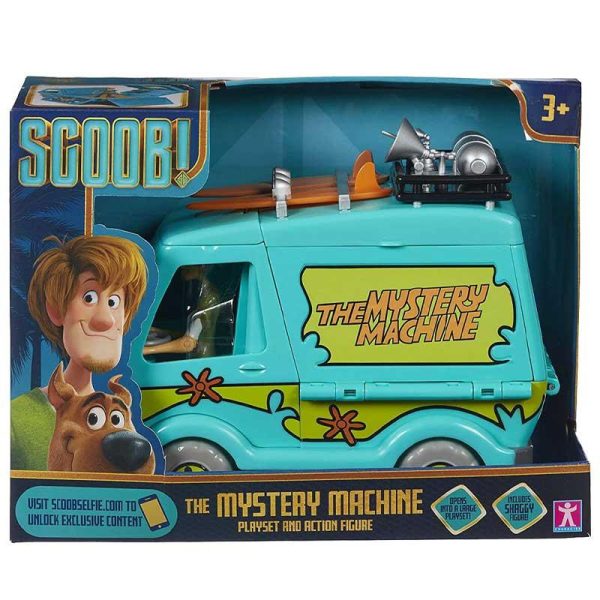 SCOOB! Scooby-Doo The Mystery Machine + Φιγούρα Shaggy 13cm