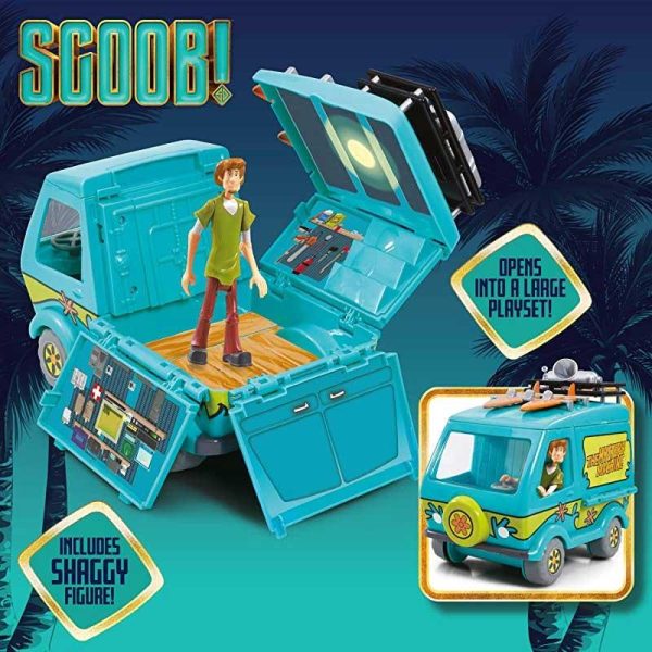 SCOOB! Scooby-Doo The Mystery Machine + Φιγούρα Shaggy 13cm