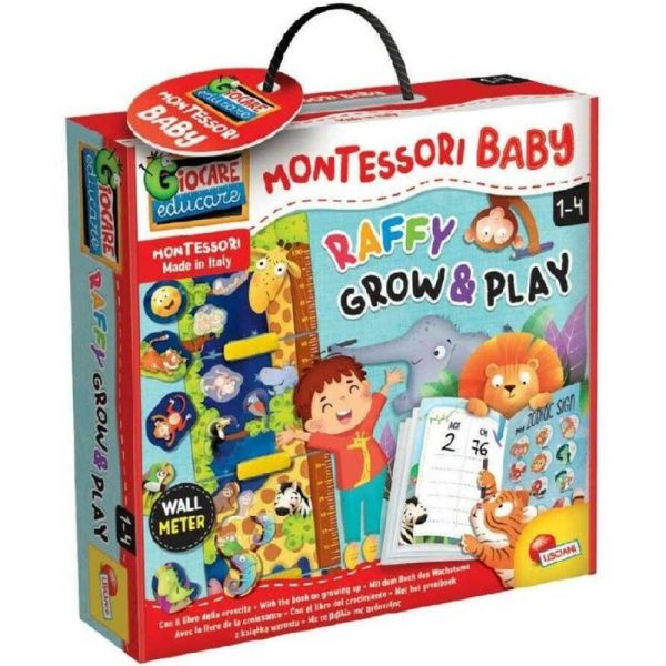 Lisciani Montessori Baby Raffy Grow & Play
