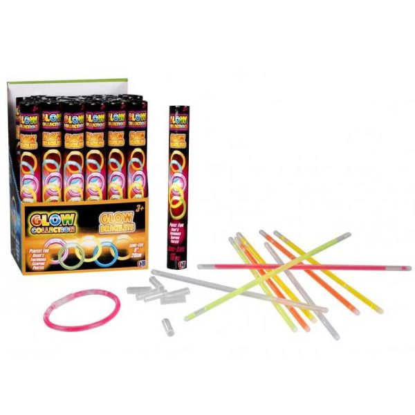 Glow Bracelets Σετ με Βραχιόλια που Φωσφορίζουν 1τμχ