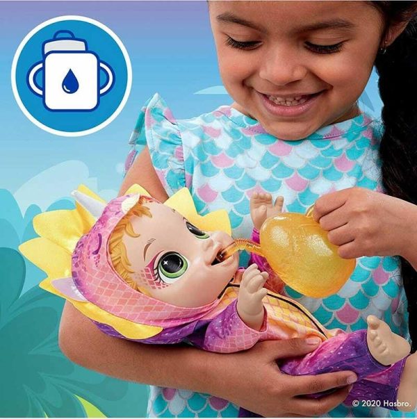 Baby Alive Dino Cuties Triceratops - Κούκλα Μωρό Τρικεράτοπας