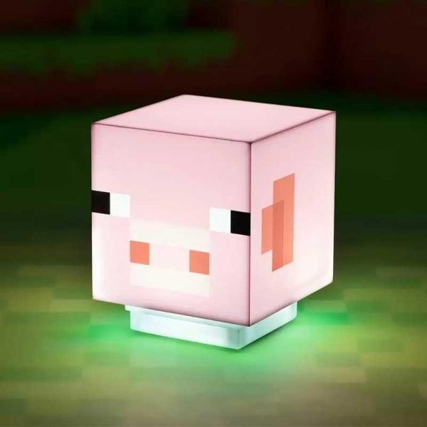 Paladone Minecraft Pig Light - Φωτιστικό με Ήχο