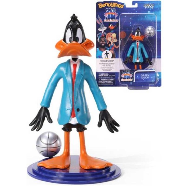 Space Jam 2 Duffy Duck BendyFigs Φιγούρα 19cm