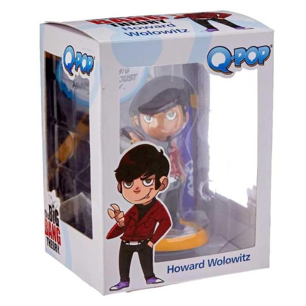 The Big Bang Theory Q-Pop Figure Howard Wolowitz 9 cm