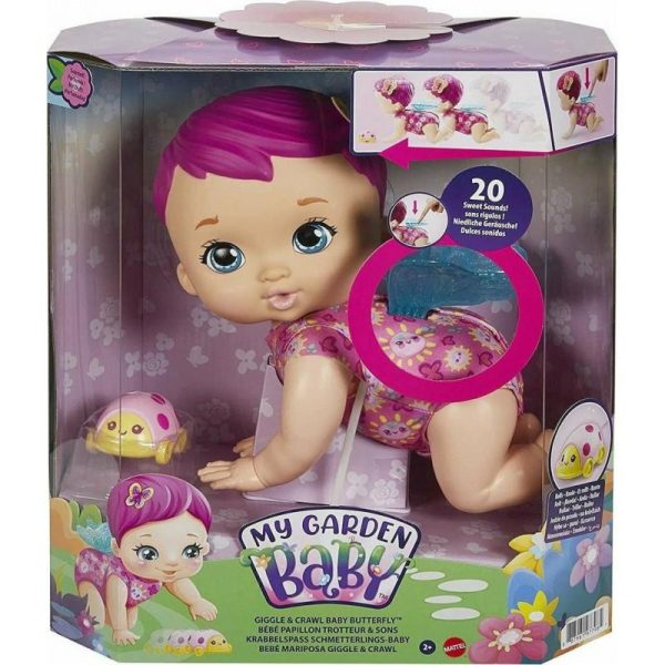 My Garden Baby: Giggle & Crawl Baby Butterfly - Μωρό Γελάκι Μπουσουλάκι