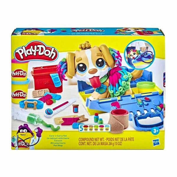 Play-Doh Care 'N Carry Vet Set – Σετ Παιχνίδι Πλαστελίνης