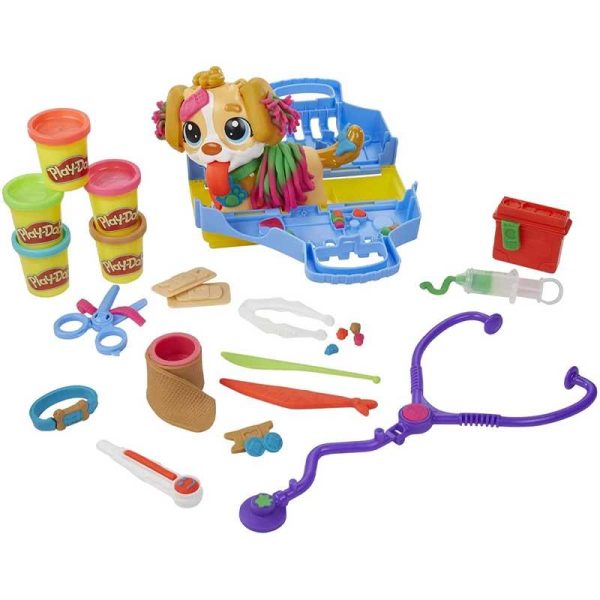 Play-Doh Care 'N Carry Vet Set – Σετ Παιχνίδι Πλαστελίνης