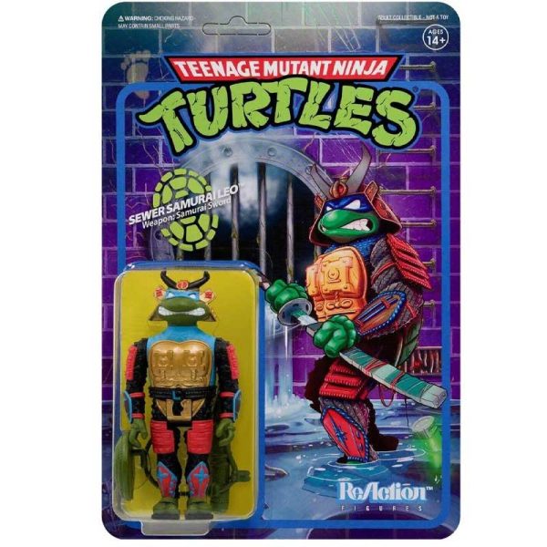 Teenage Mutant Ninja Turtles: ReAction - Samurai Leonardo Φιγούρα 10cm