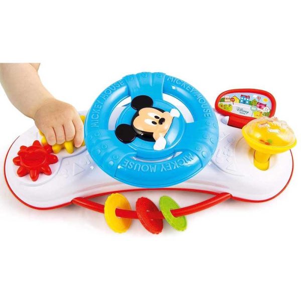 Baby Clementoni Disney Baby Mickey Activity Wheel - Τιμόνι Δραστηριοτήτων για 10+ μηνών