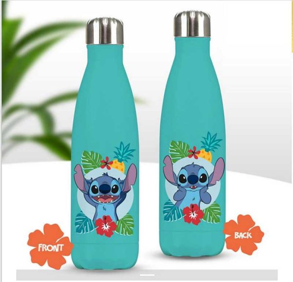Paladone Disney Lilo & Stitch Μεταλλικό Παγούρι 500ml