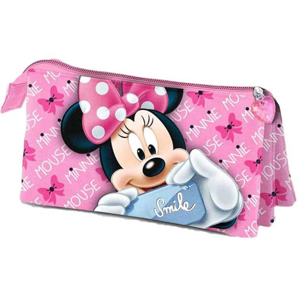 Disney Κασετίνα Minnie Mouse Triple Pencil Case – Κασετίνα