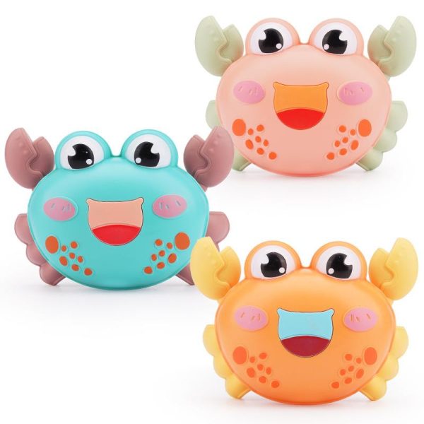 Press and Go Little Crab – Παιχνίδι Καβουράκι με Κίνηση 11cm (3 Χρώματα)