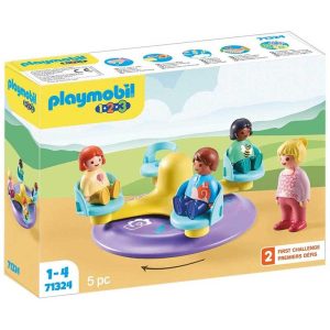 Playmobil 1.2.3 71324: Παιδικό Καρουζέλ