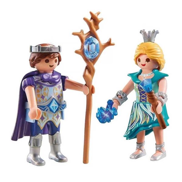 Playmobil Duopack 71208: Πριγκιπικό Ζεύγος Του Παγωμένου Βασιλείου