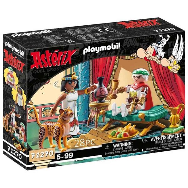 Playmobil Asterix 71270: Καίσαρας Και Κλεοπάτρα