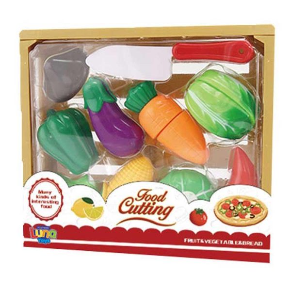 Luna Cutting Vegetables - Πλαστικό Τελάρο με Λαχανικά 11τμχ