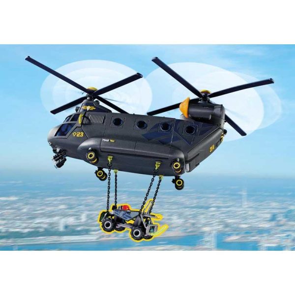 Playmobil City Action 71149: Ελικόπτερο Ειδικών Δυνάμεων με 2 Έλικες