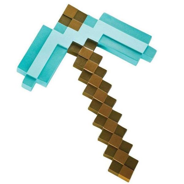 Minecraft Plastic Replica Diamond Pickaxe - Αξίνα 40cm