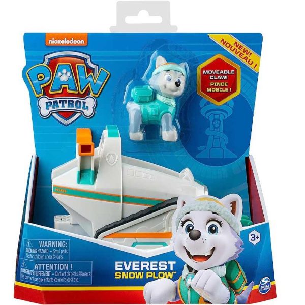 Paw Patrol Everest Snow Plow - Όχημα & Φιγούρα Everest