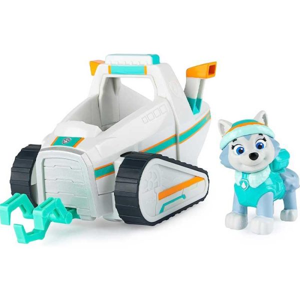 Paw Patrol Everest Snow Plow - Όχημα & Φιγούρα Everest