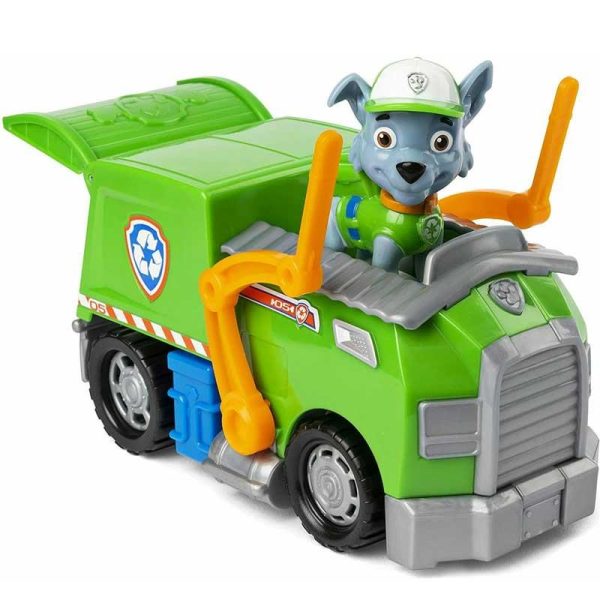 Paw Patrol Rocky Recycle Truck - Όχημα & Φιγούρα Rocky