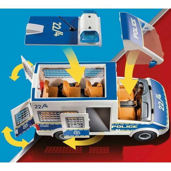 Playmobil City Action 70899: Αστυνομικό Λεωφορείο