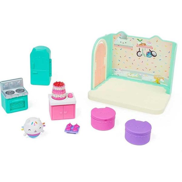 Gabby's Dollhouse: Bakey with 'Cakey' Kitchen - Σετ με Φιγούρες