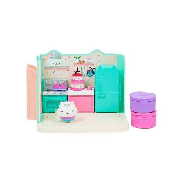 Gabby's Dollhouse: Bakey with 'Cakey' Kitchen - Σετ με Φιγούρες