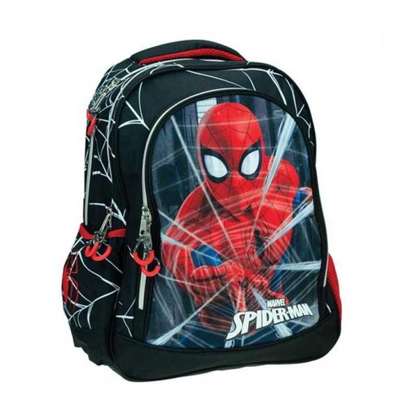 Gim Spider-Man Σχολική Τσάντα Πλάτης Δημοτικού