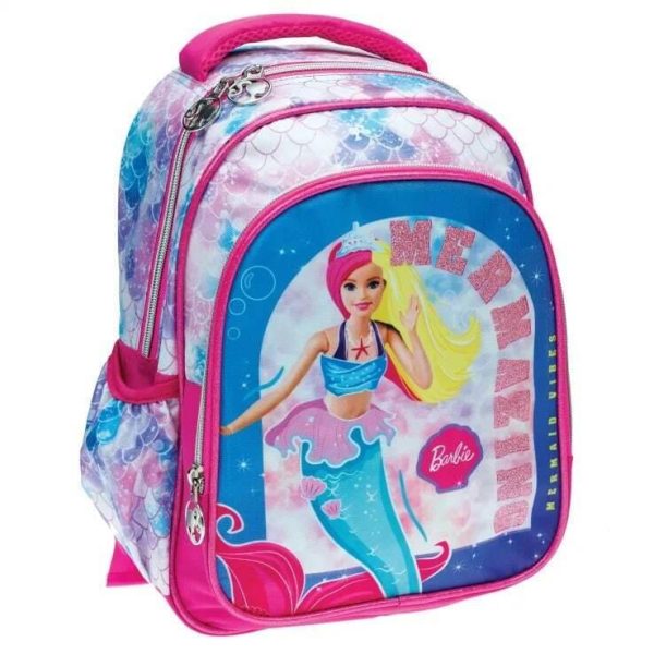 Gim Barbie Γοργόνα Σχολική Τσάντα Πλάτης Νηπιαγωγείου