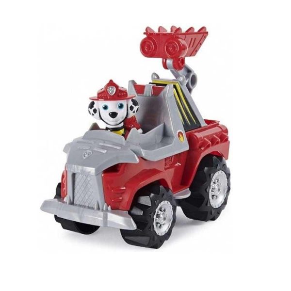 Paw Patrol Dino Rescue Marshall Deluxe Vehicle - Όχημα & Φιγούρα Marshall