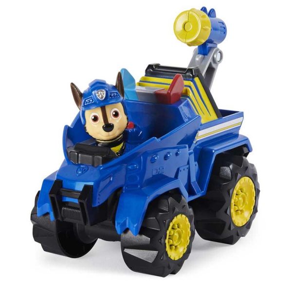 Paw Patrol Dino Rescue Chase Deluxe Vehicle - Όχημα & Φιγούρα Chase