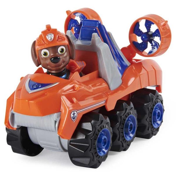 Paw Patrol Dino Rescue Zuma Deluxe Vehicle - Όχημα & Φιγούρα Zuma