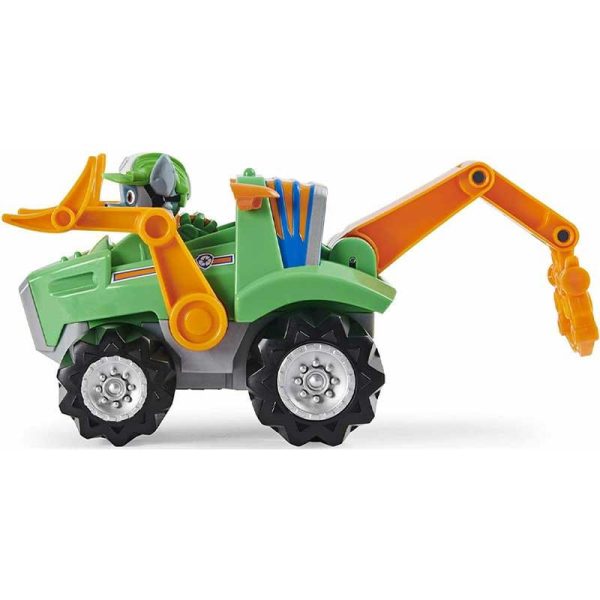 Paw Patrol Dino Rescue Rocky Deluxe Vehicle - Όχημα & Φιγούρα Rocky