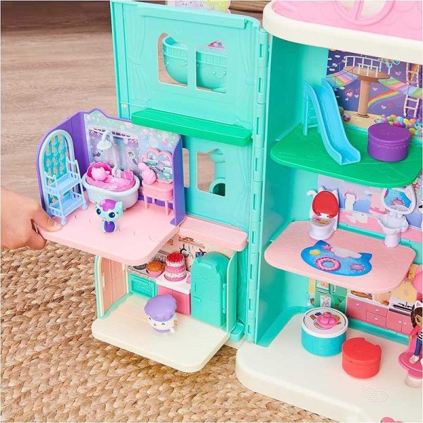 Gabby's Dollhouse: 'MerCat' Primp & Pamper Bathroom - Σετ με Φιγούρες