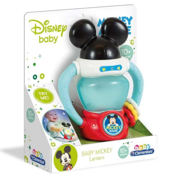 Clementoni Baby Mickey Interactive Lantern - Διαδραστικό Παιχνίδι με Ήχους & Φως