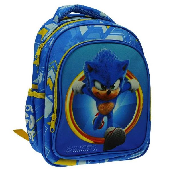 Gim Sonic The Hedgehog 2 Σχολική Τσάντα Πλάτης Νηπιαγωγείου