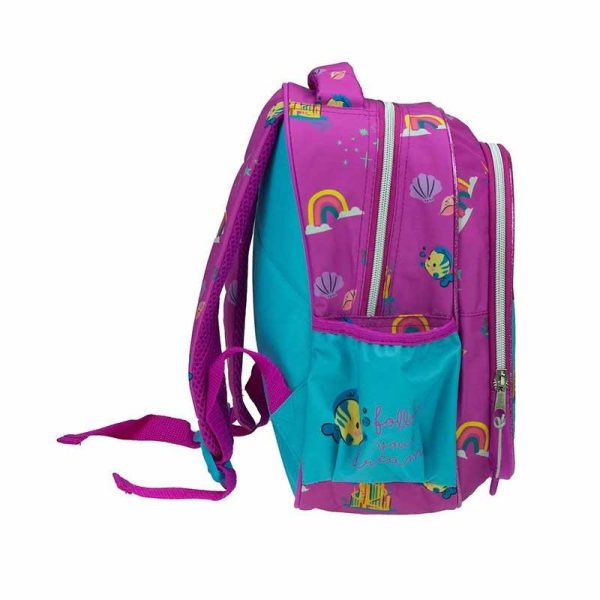 Gim Disney Princess Ariel Σχολική Τσάντα Πλάτης Νηπιαγωγείου
