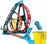 Hot Wheels Track Builder Unlimited Triple Loop Kit - Πίστα με Αυτοκινητάκι