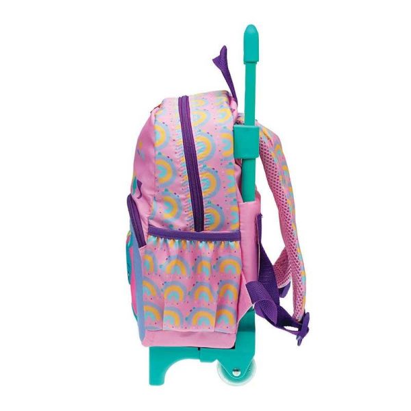 Fisher Price Unicorn Σχολική Τσάντα Τρόλεϊ Νηπιαγωγείου