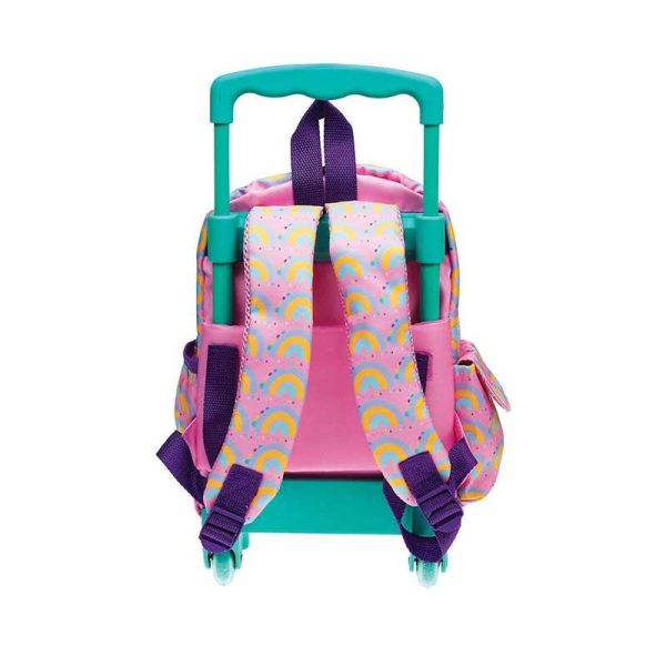 Fisher Price Unicorn Σχολική Τσάντα Τρόλεϊ Νηπιαγωγείου